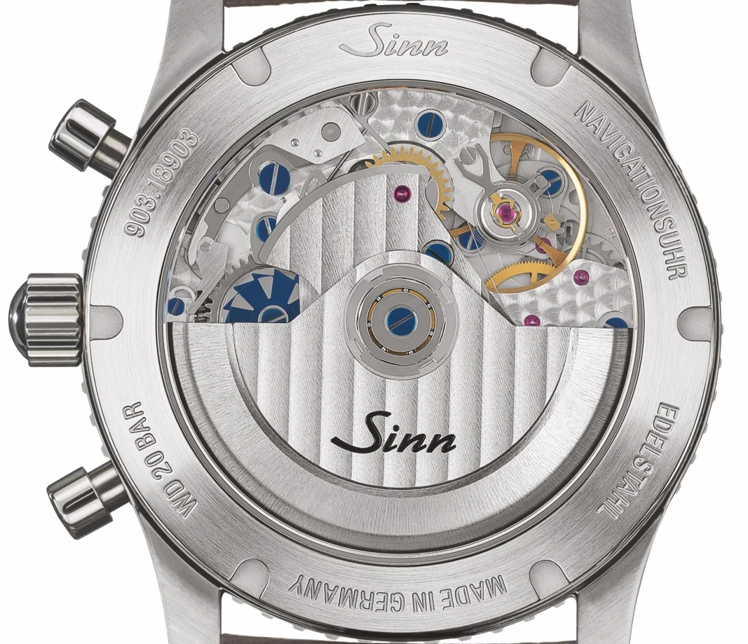 Sinn 903 St BE II Navigation Tan Leather Watch - Image 3