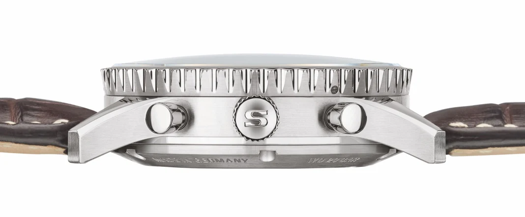 Sinn 903 St BE II Navigation Tan Leather Watch - Image 5