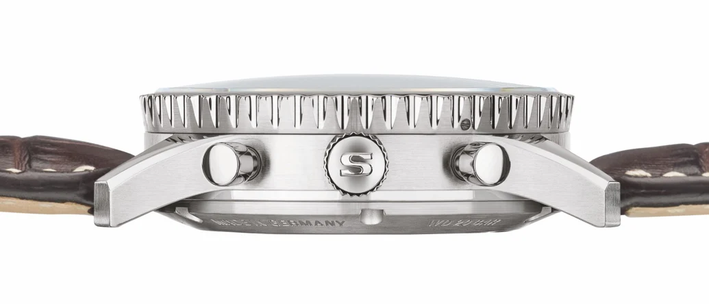 Sinn 903 St II Navigation Vintage Leather Watch - Image 5