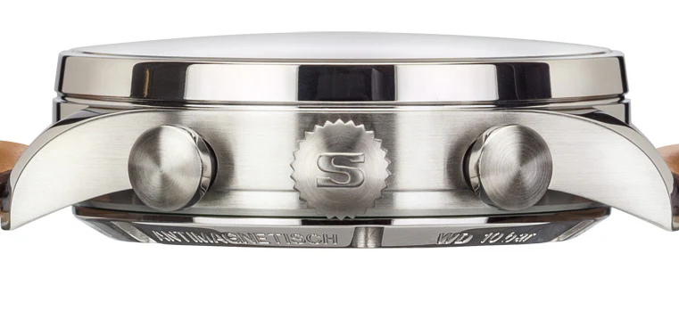 Sinn 910 SRS Vintage Leather Watch - Image 4