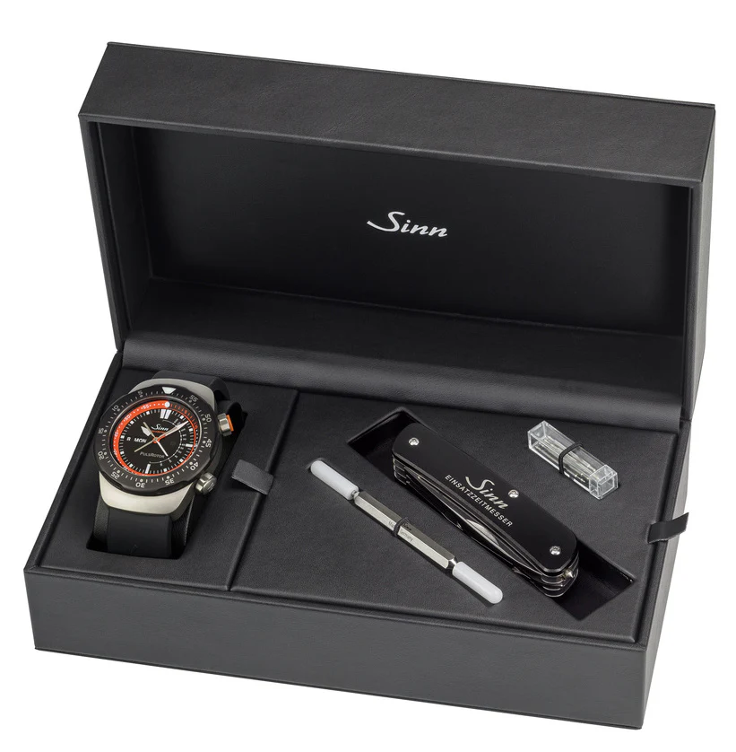 Sinn EZM 12 Silicone Orange Watch - Image 6