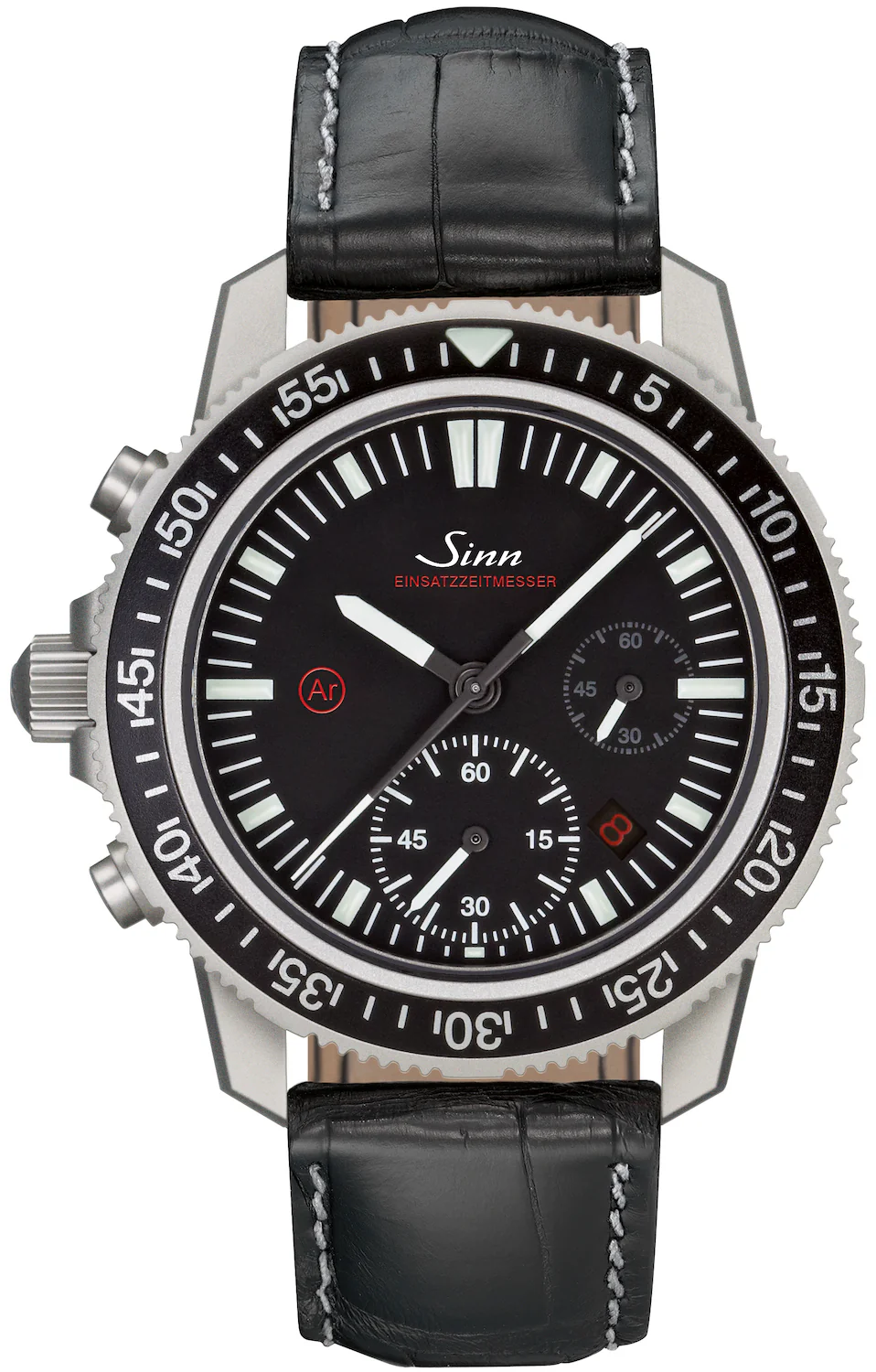 Sinn EZM 13.1 Leather Strap Watch