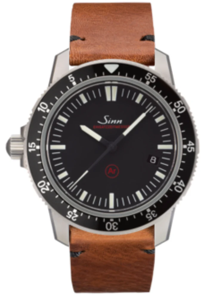 Sinn EZM 3F Vintage Cowhide Brown Watch