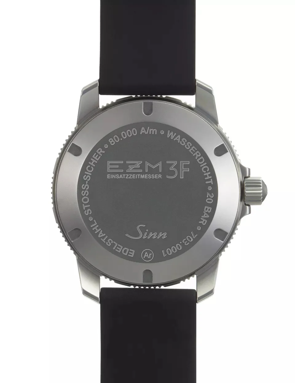 Sinn EZM 3F Vintage Cowhide Brown Watch - Image 3