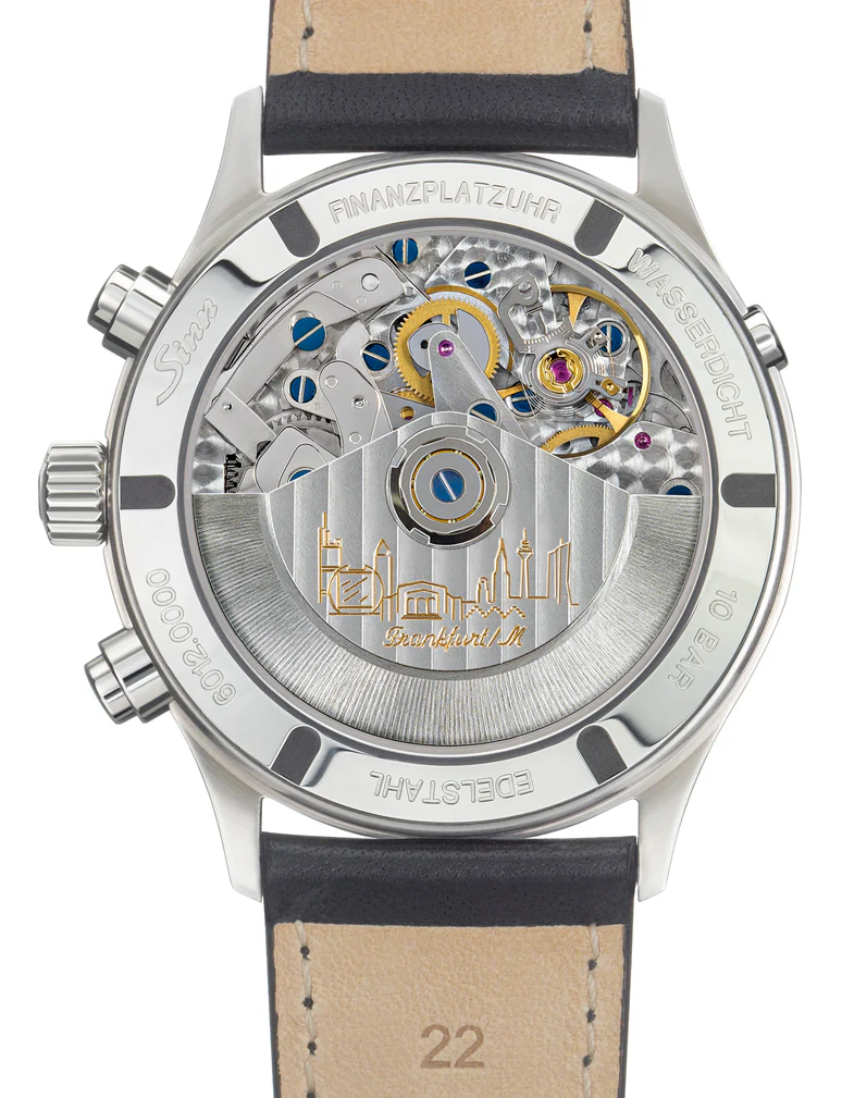 Sinn 6012 Frankfurt Financial District Leather Black Watch - Image 2