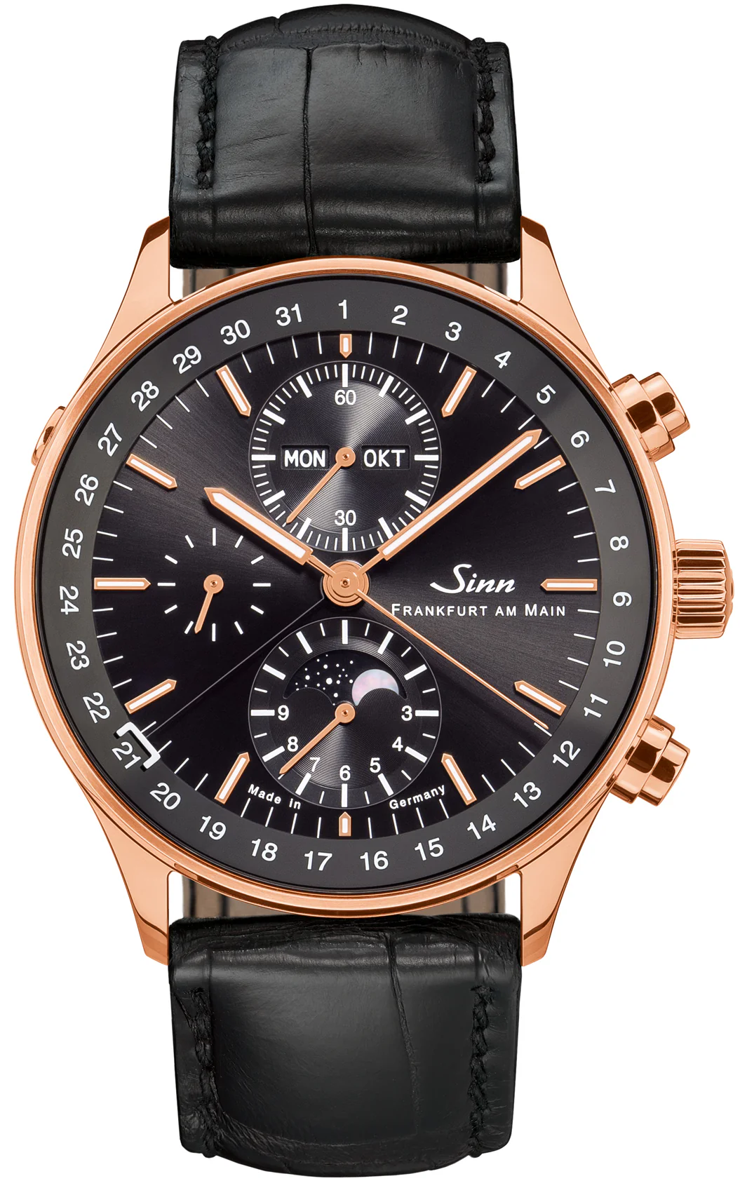 Sinn Watch Frankfurt Financial District 6012 Rose Gold Anniversary Limited Edition