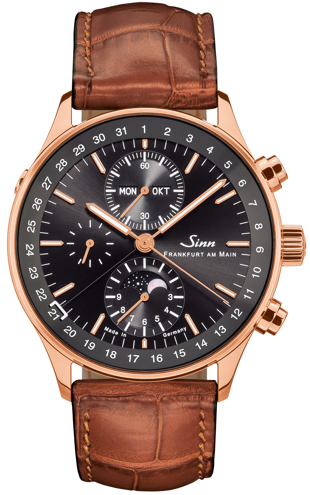 Sinn Watch Frankfurt Financial District 6012 Rose Gold Anniversary Limited Edition