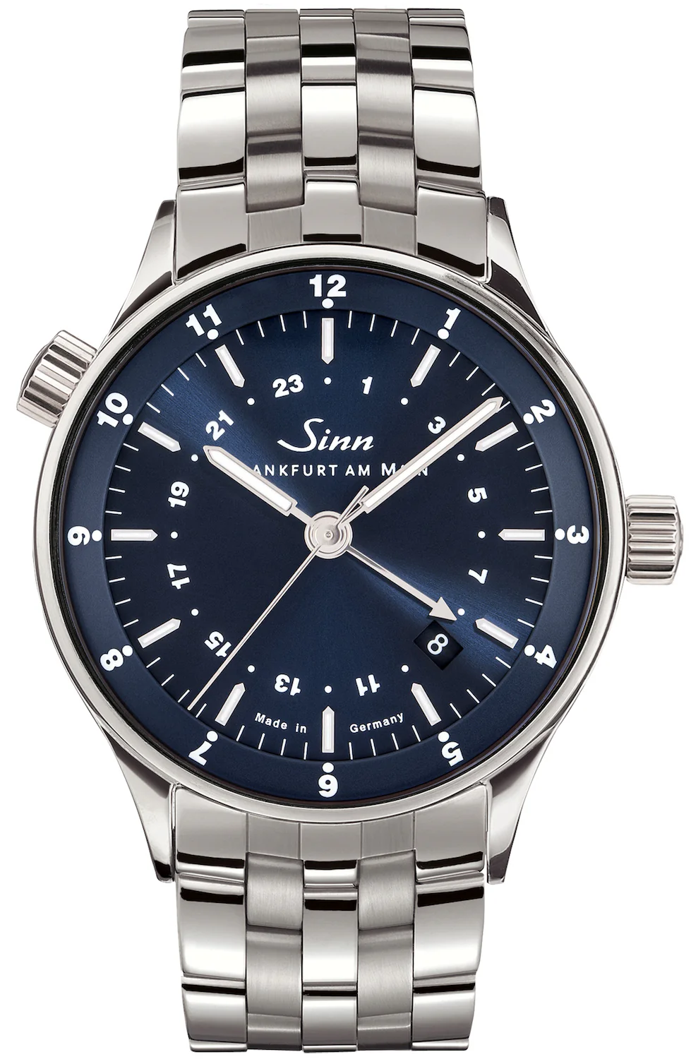 Sinn 6060 B 24h UTC Frankfurt World Time Watch