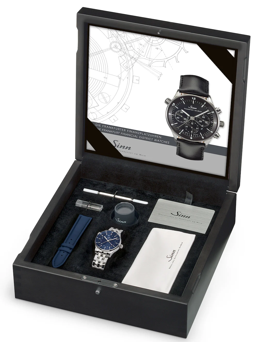 Sinn 6060 B 24h UTC Frankfurt World Time Watch - Image 9
