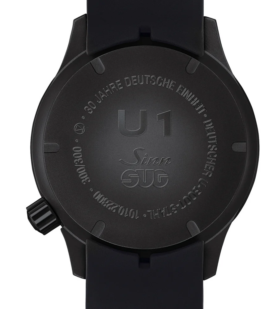 Sinn Watch U1 DE Black Silicone Limited Edition - Image 3