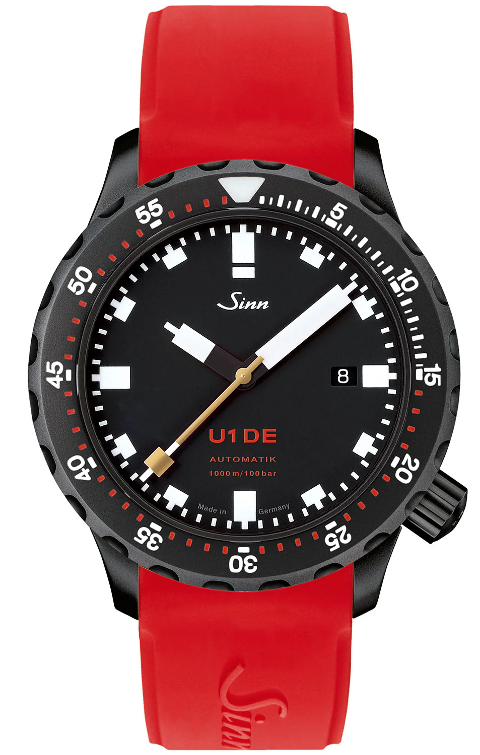 Sinn Watch U1 DE Red Silicone Limited Edition