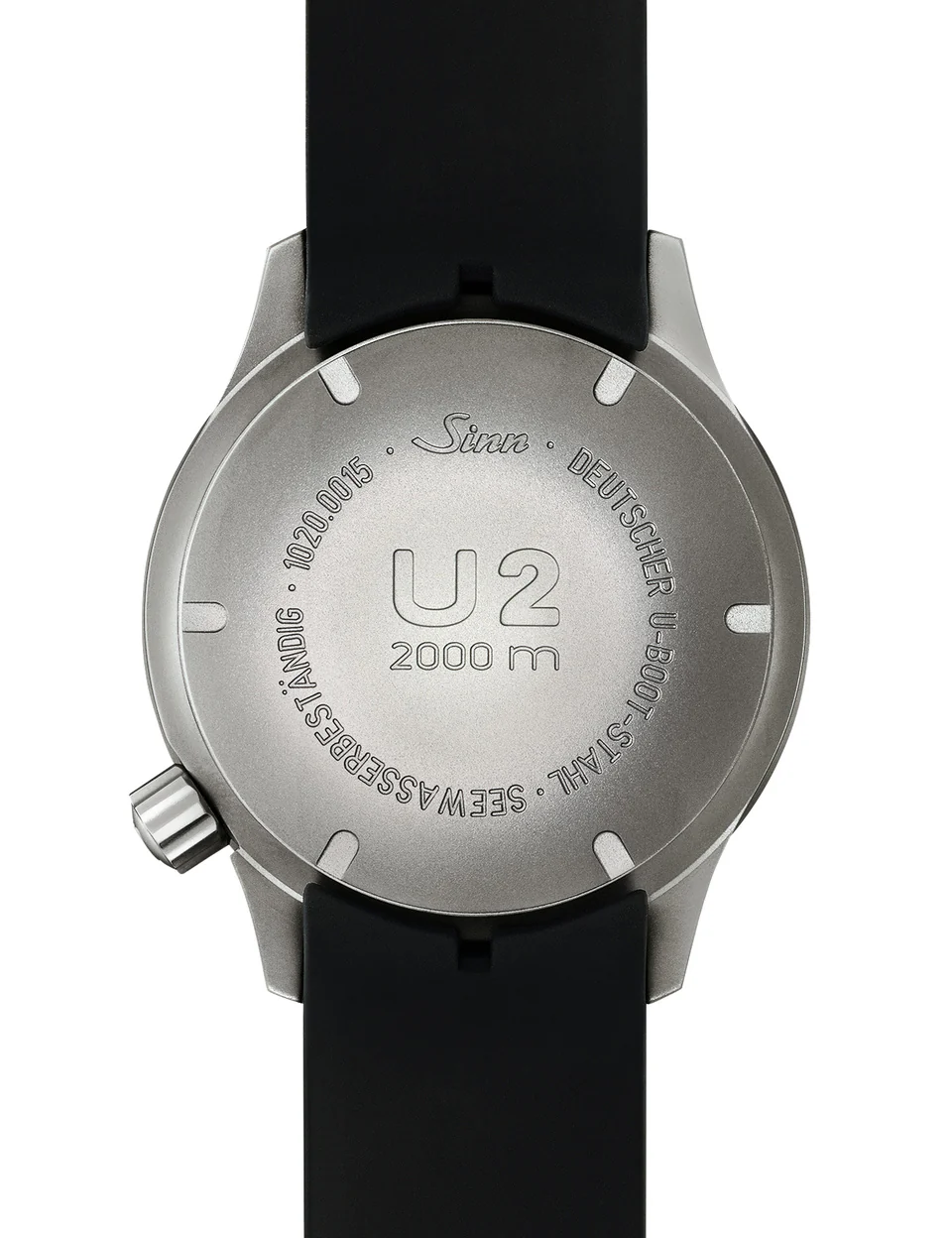 Sinn U2 EZM 5 Vintage Black With Red Watch - Image 3