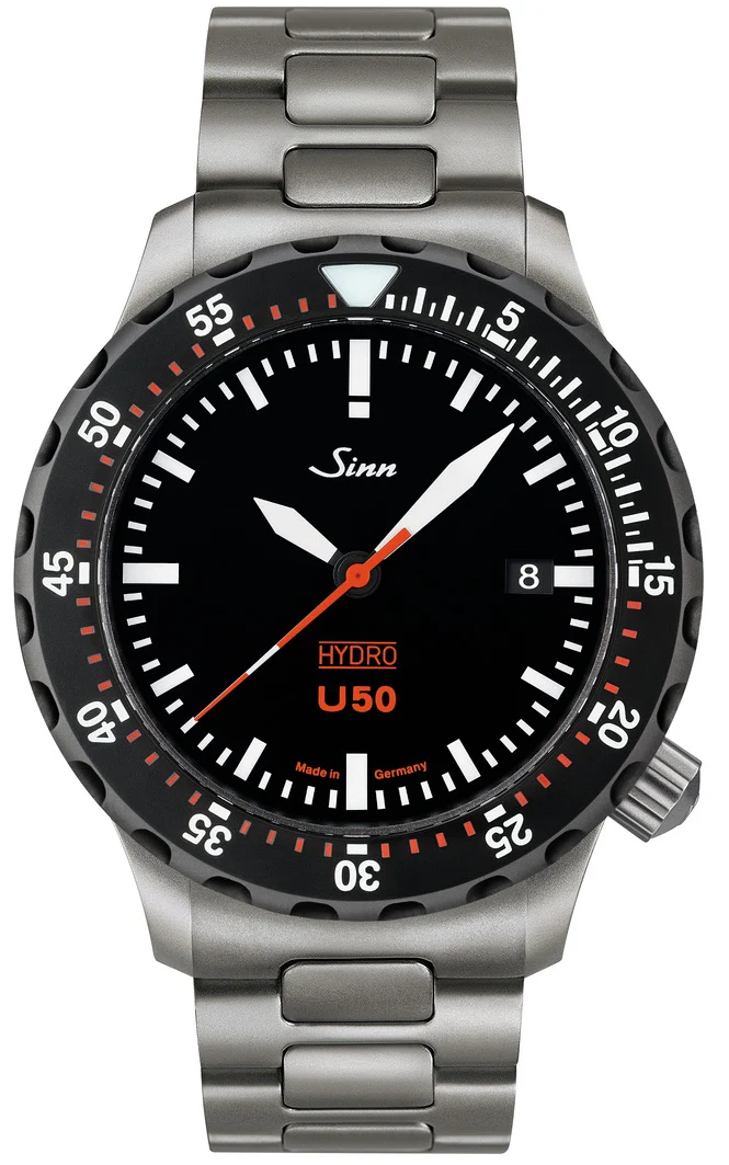 Sinn U50 Hydro SDR H-Link Bracelet Watch