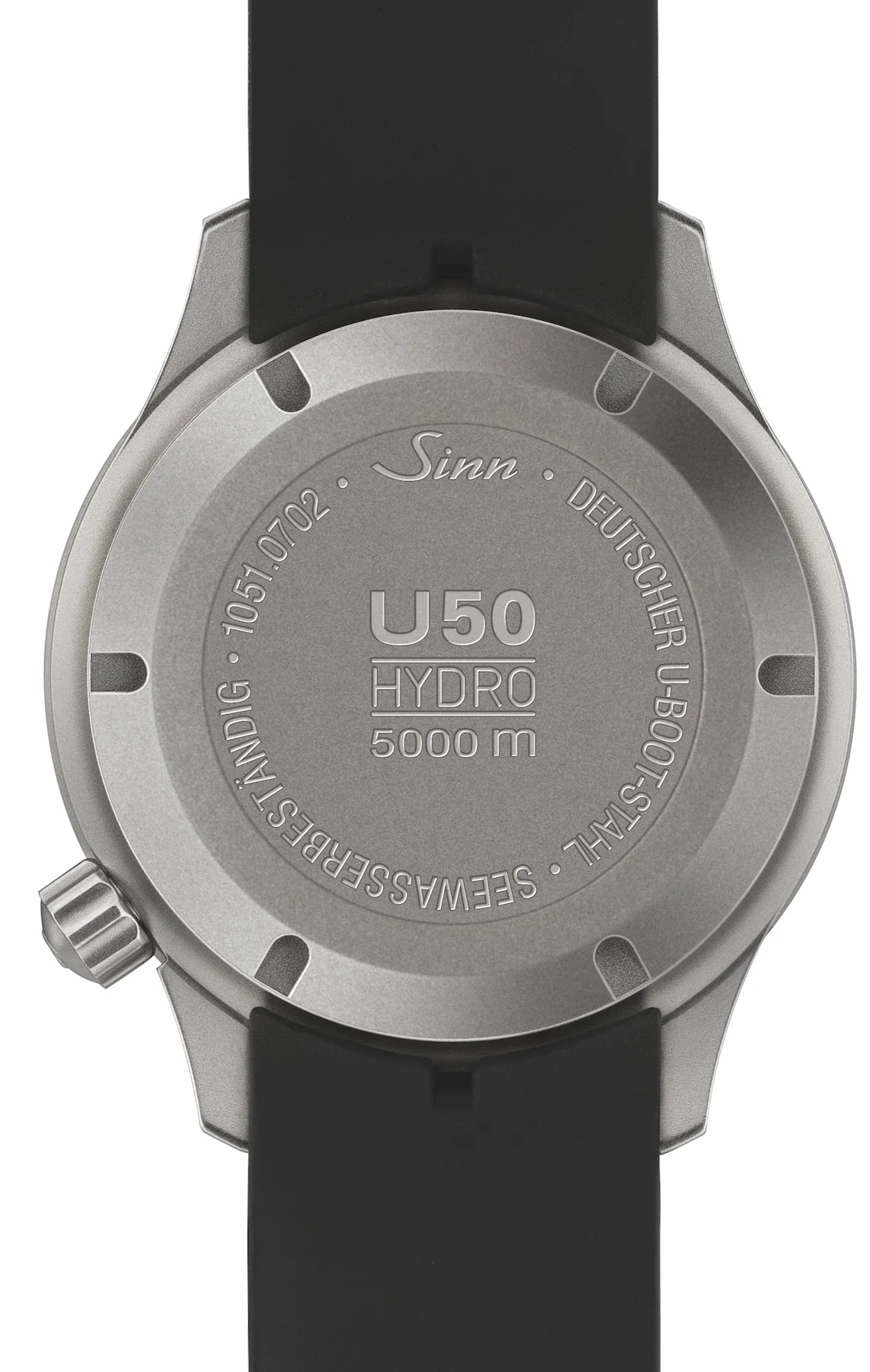 Sinn U50 Hydro SDR Silicone White Watch - Image 3