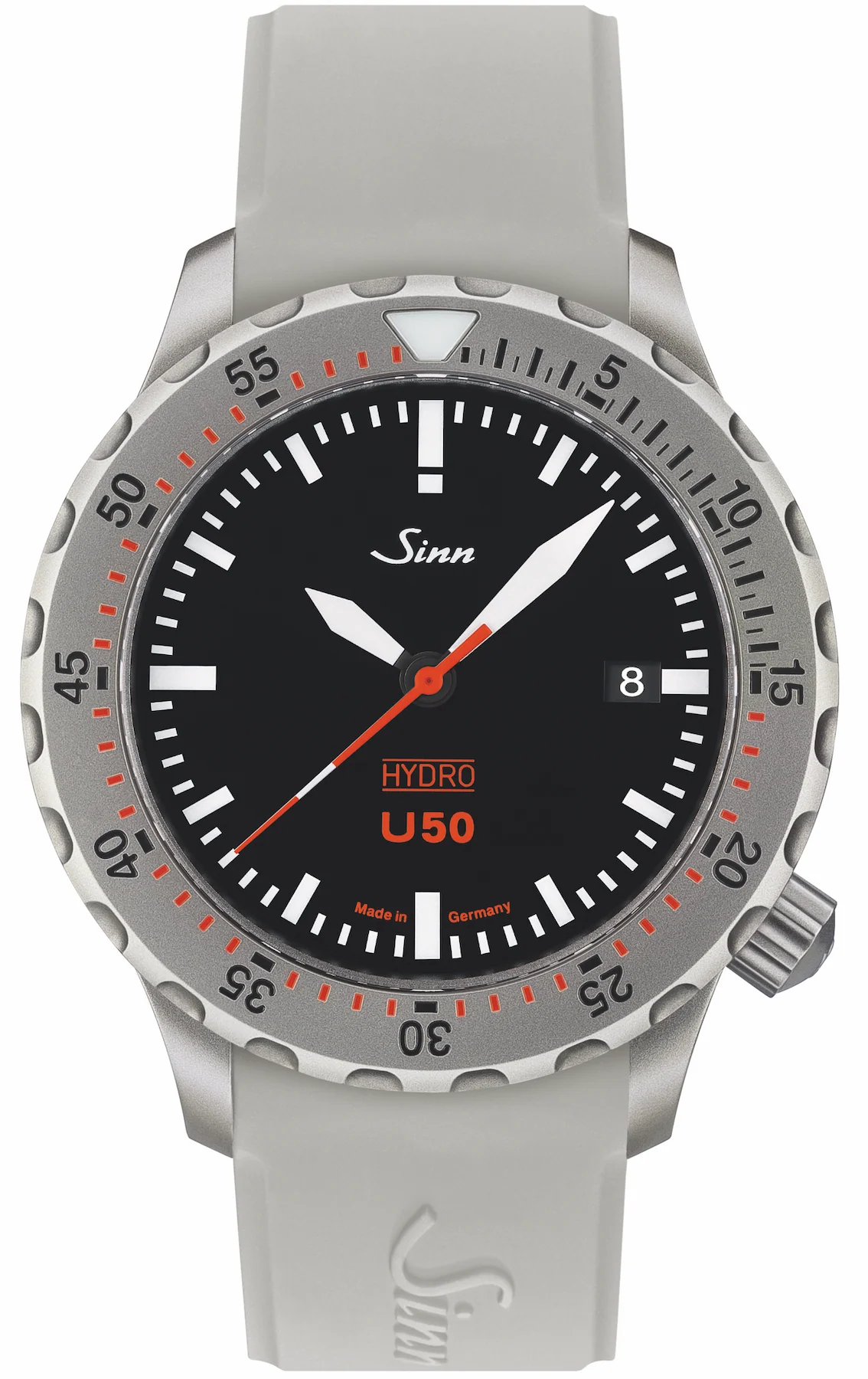 Sinn U50 Hydro Silicone White Watch