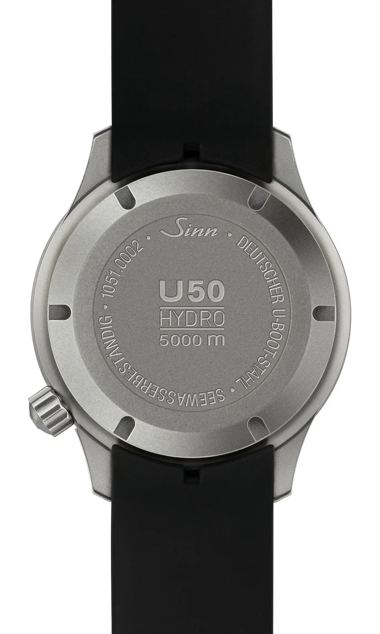 Sinn U50 Hydro Tegiment H-Link Bracelet Watch - Image 3
