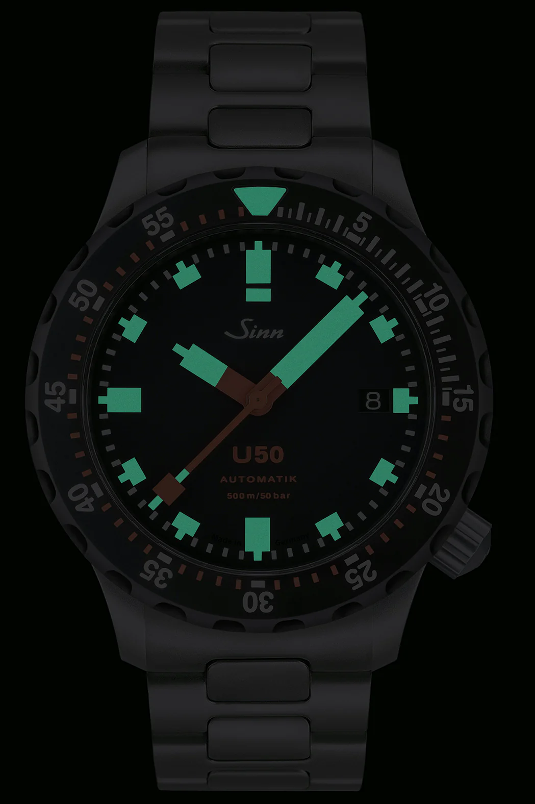 Sinn U50 SDR H-Link Bracelet Watch - Image 2