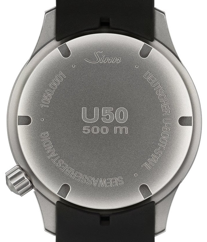 Sinn U50 Tegimented H-Link Bracelet Watch - Image 3