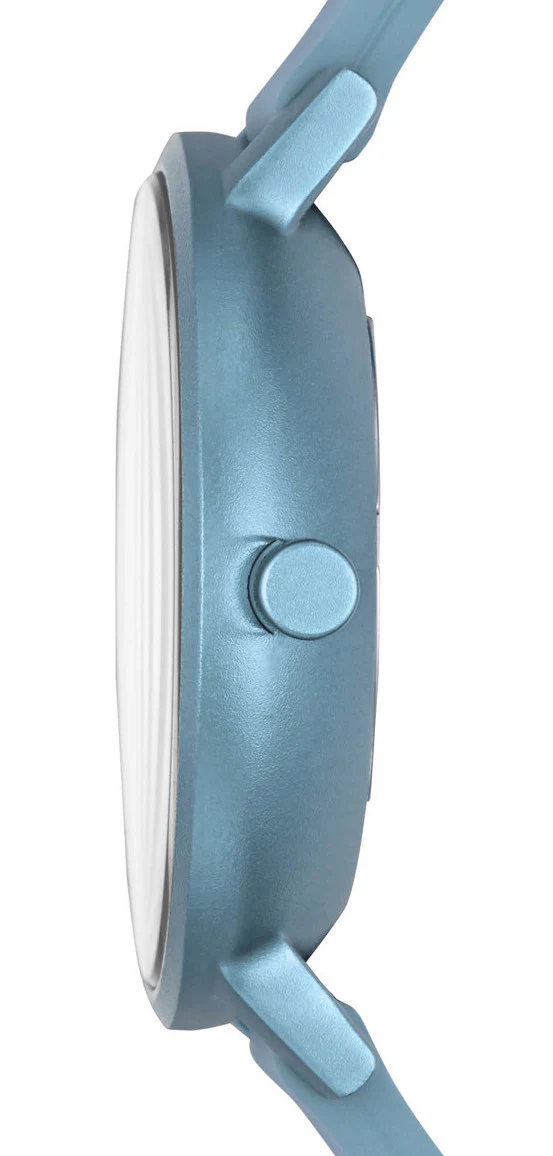 Skagen Watch Aaren Kulor Light Blue Silicone Unisex - Image 2