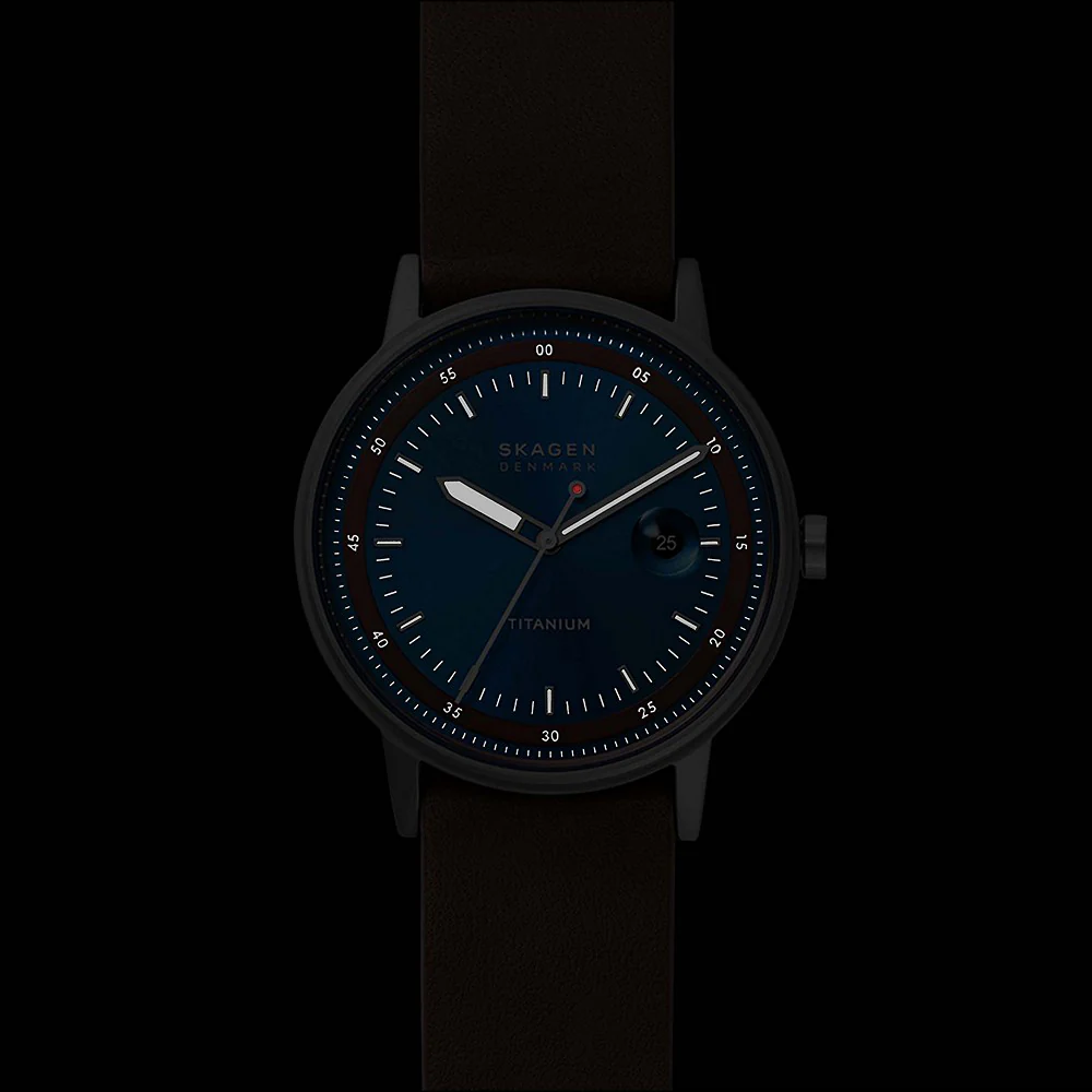 Skagen Watch Henriksen Three Hand Titanium - Image 5