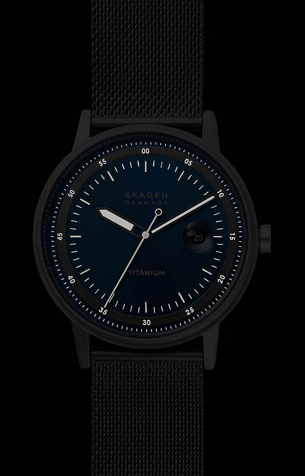 Skagen Watch Henriksen Titanium Three Hand - Image 5