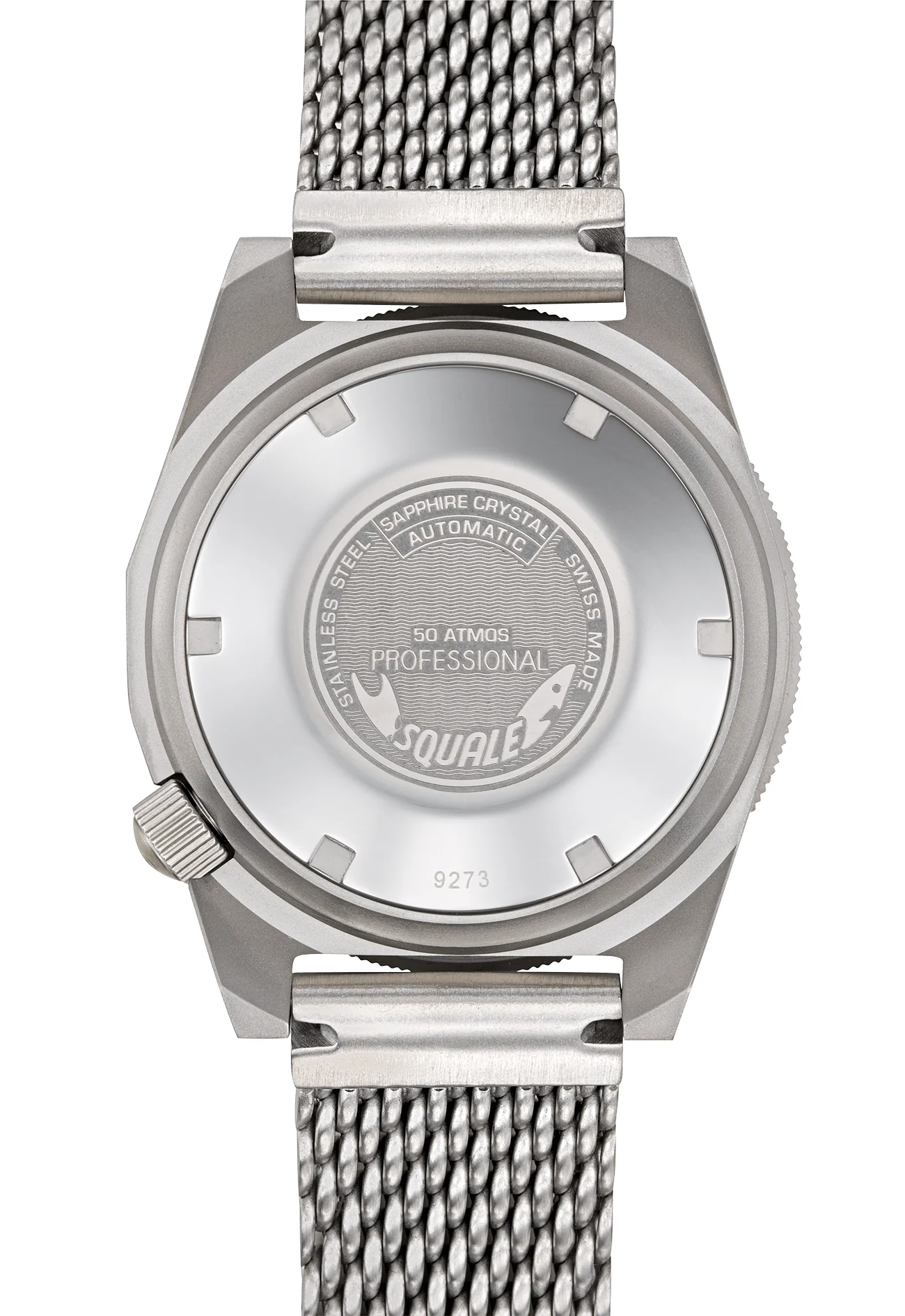 Squale Watch 1521 Militaire Steel Blasted Mesh - Image 2