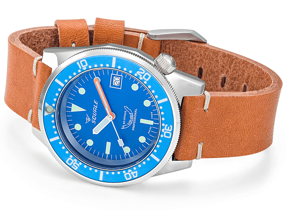 Squale 1521 Ocean Leather Watch - Image 4