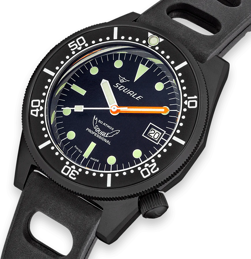 Squale Watch 1521 PVD Rubber - Image 3