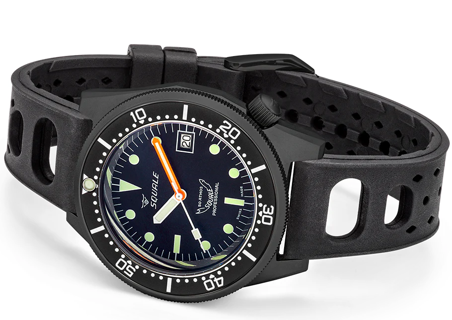 Squale Watch 1521 PVD Rubber - Image 4