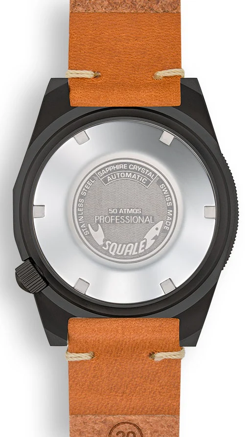 Squale 1521 PVD Leather Watch - Image 2