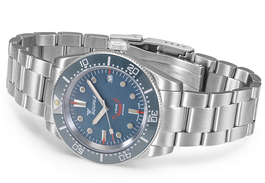 Squale 1545 Grey Bracelet Watch - Image 3