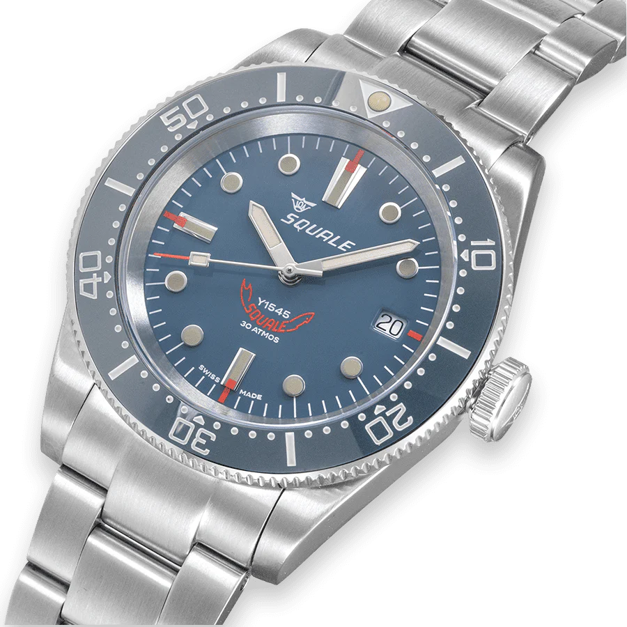 Squale 1545 Grey Bracelet Watch - Image 4