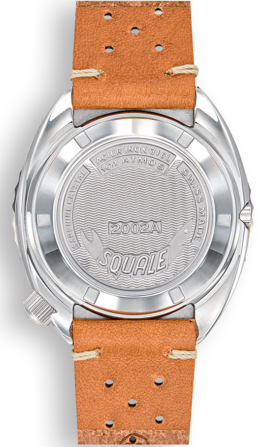Squale 2002 Blue Leather Watch - Image 2