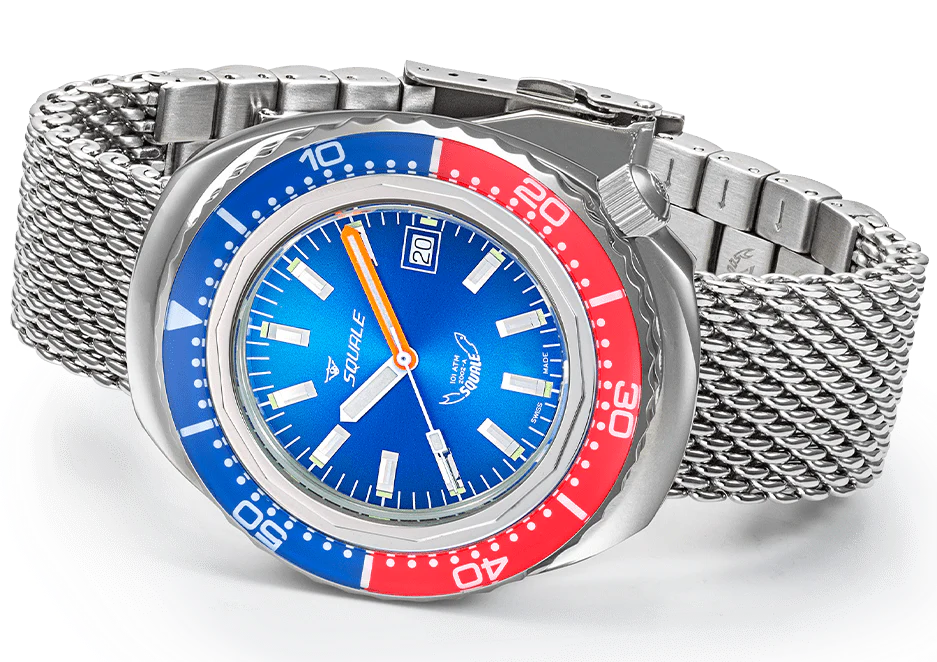 Squale 2002 Blue Red Watch - Image 4