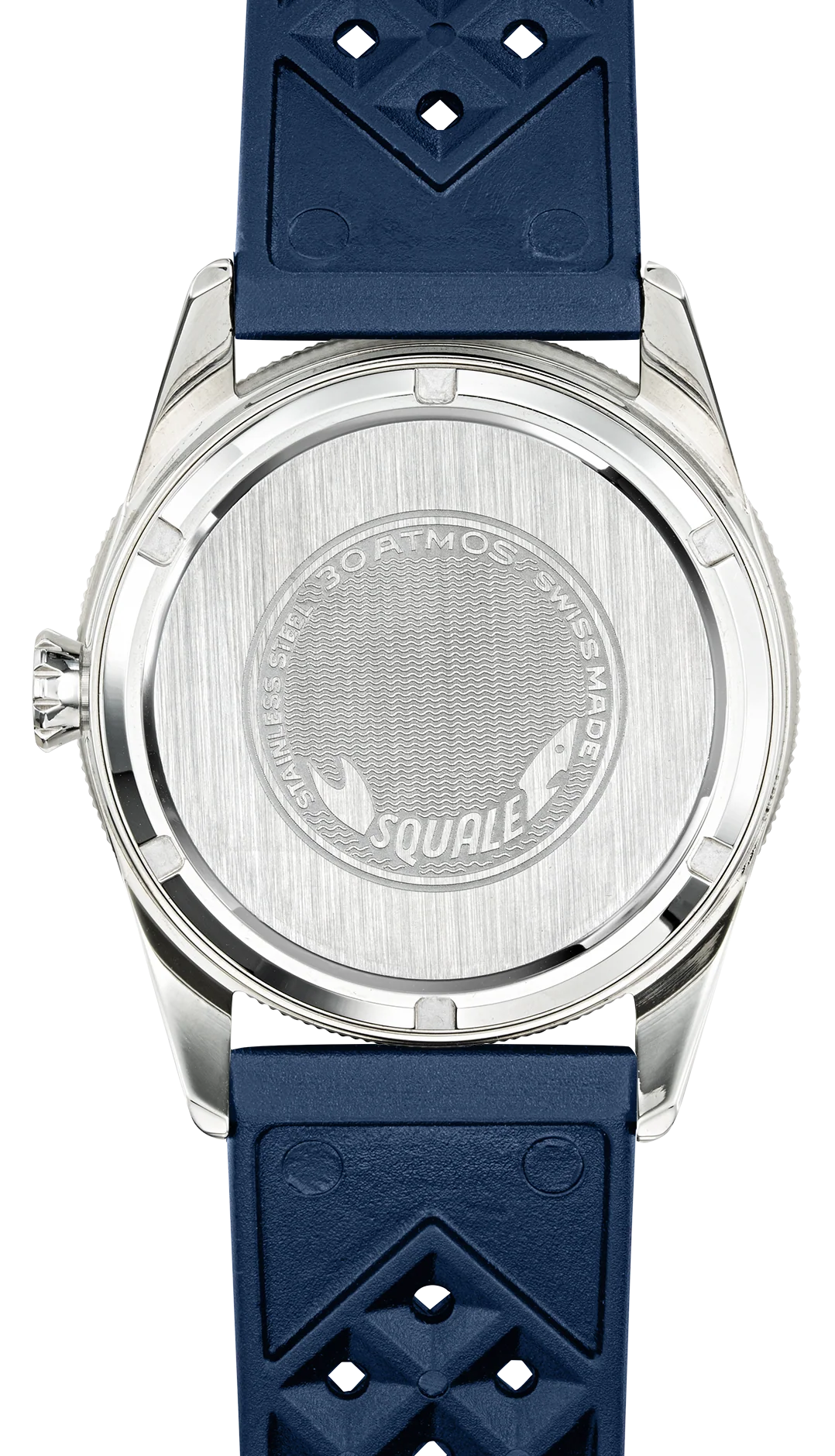 Squale SUB-39 GMT Blue Vintage Rubber Watch - Image 2