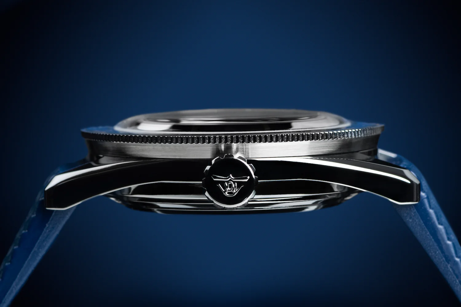 Squale SUB-39 GMT Blue Vintage Rubber Watch - Image 5