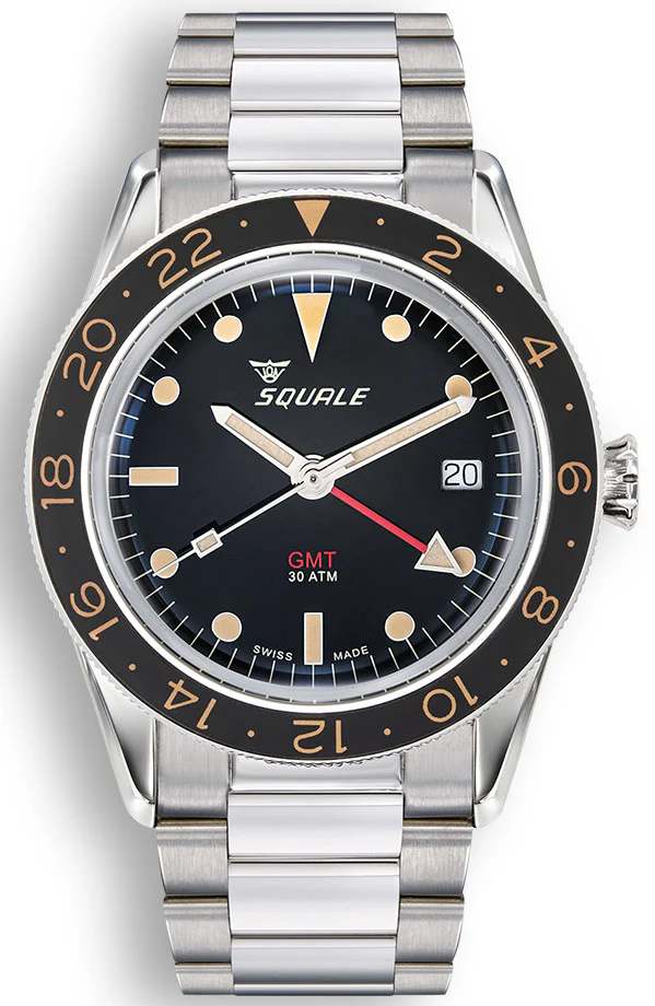 Squale Watch Sub-39 GMT Vintage Bracelet