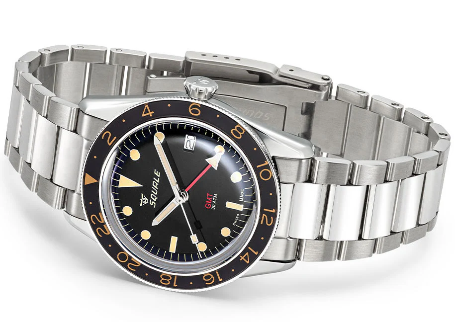 Squale Watch Sub-39 GMT Vintage Bracelet - Image 3