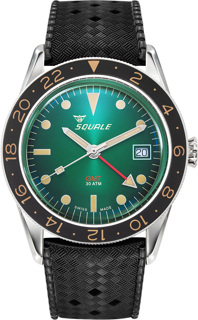 Squale SUB-39 GMT Vintage Green Watch