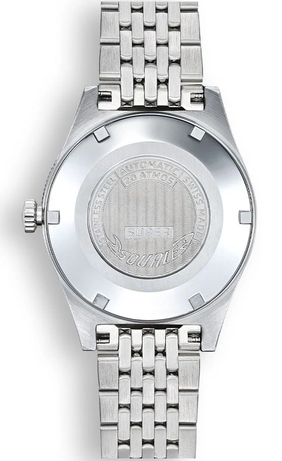 Squale SuperSquale Black Bracelet Watch - Image 2