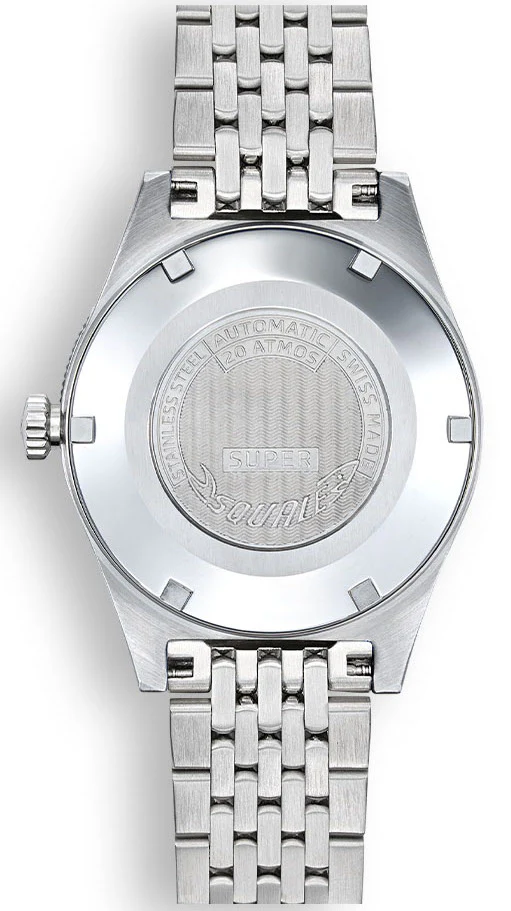 Squale SuperSquale Sunray Blue Bracelet Watch - Image 2