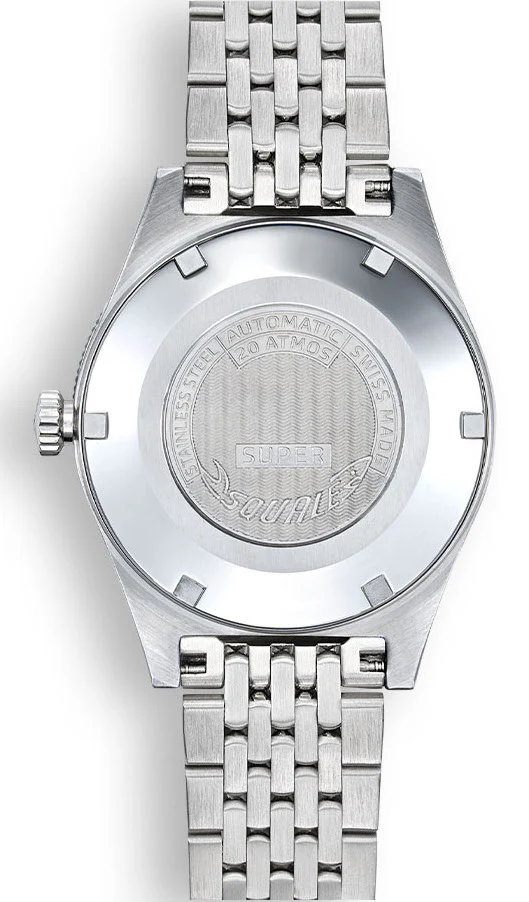 Squale SuperSquale Sunray Grey Bracelet Watch - Image 2