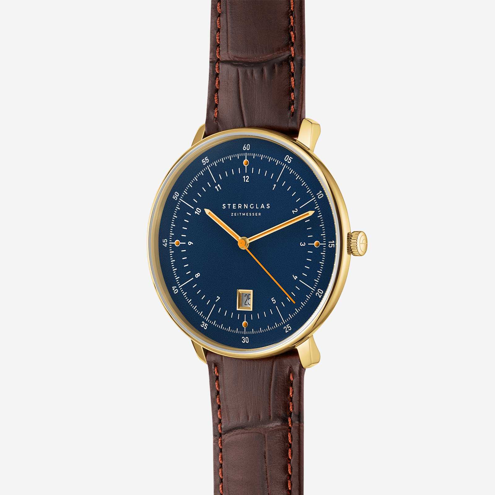 Sternglas Hamburg Dark Blue Gold Watch - Image 2