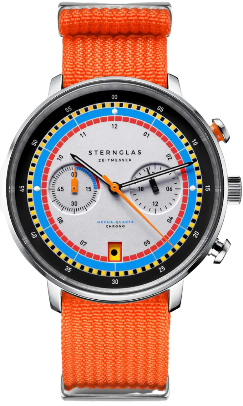 Sternglas Hamburg Chrono Regatta White Watch