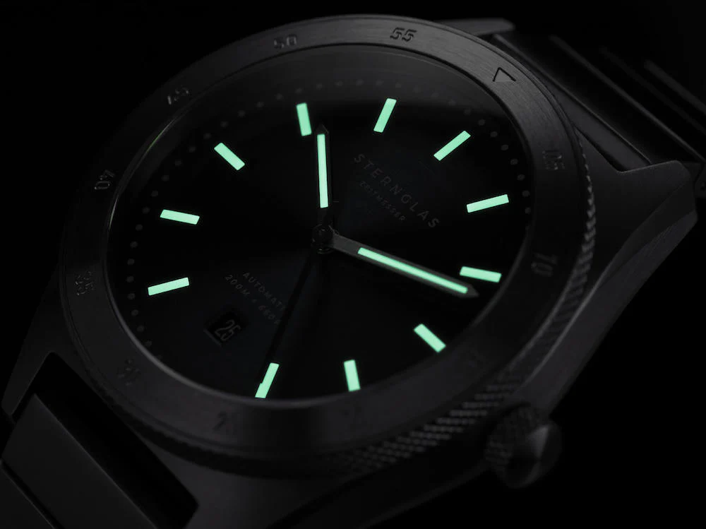 Sternglas Watch Marus Automatic Green Steel - Image 5