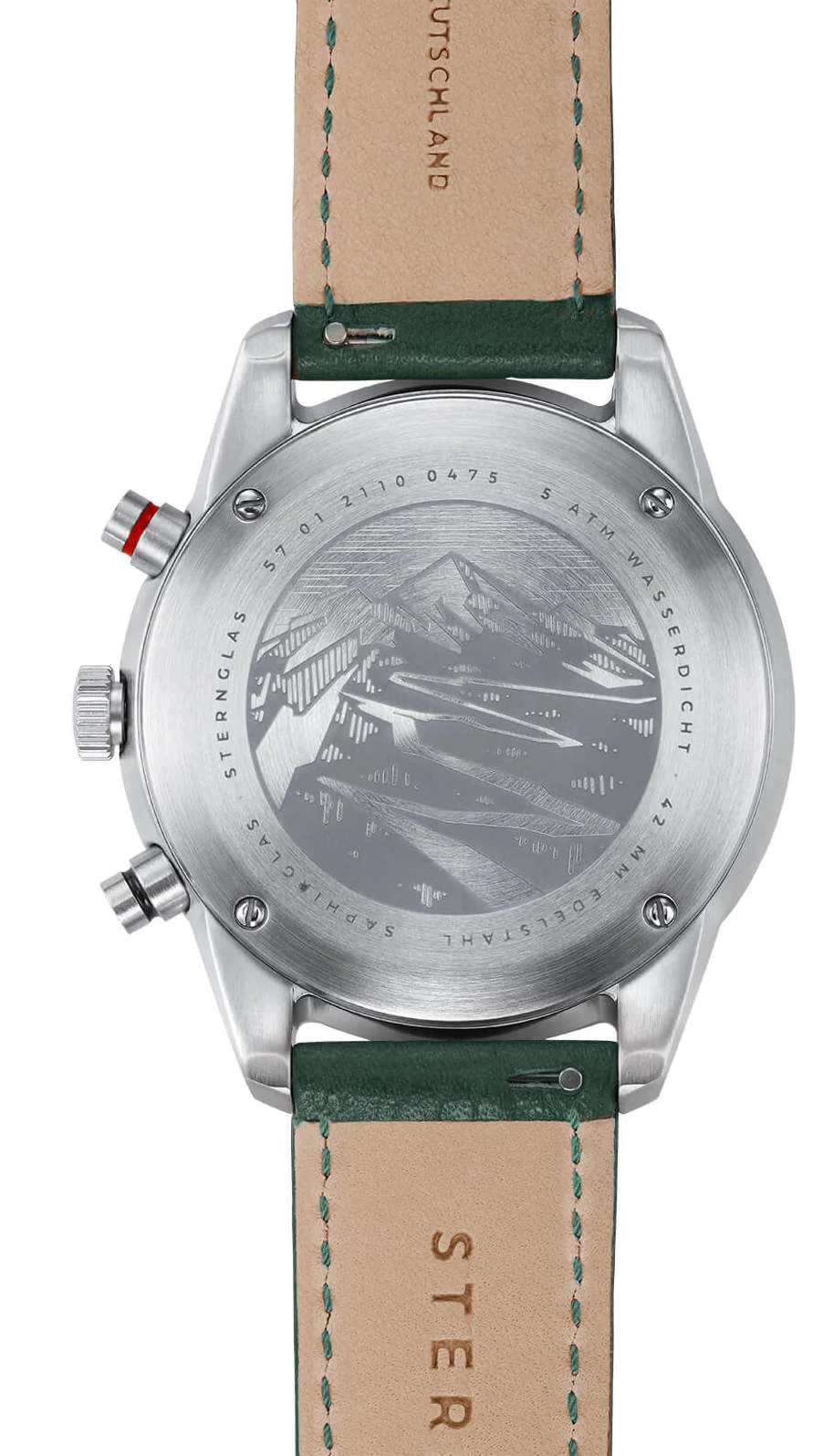 Sternglas Watch Tachymeter Quartz Leather - Image 2