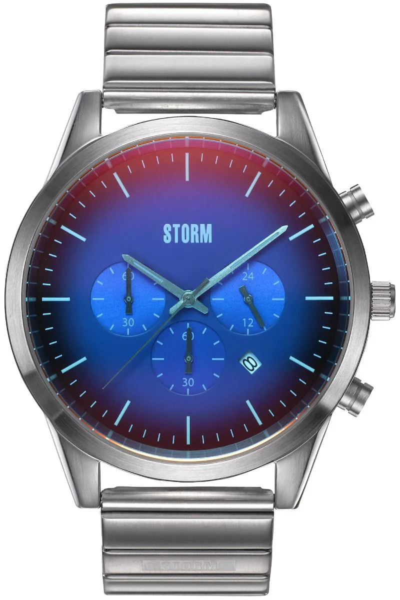 Storm Crusader Lazer Blue Watch