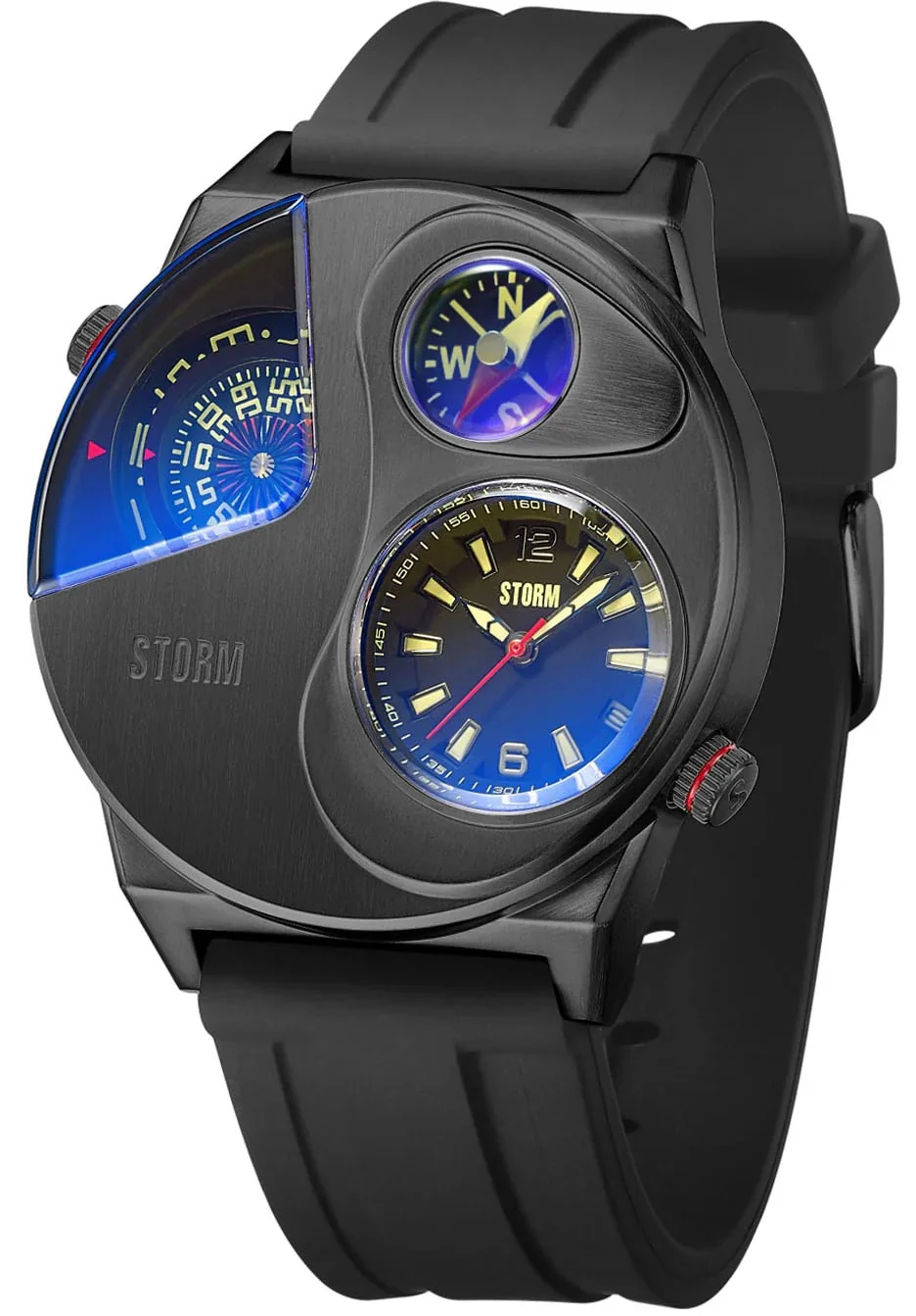 Storm Navitrek Rubber Slate Blue Watch - Image 2