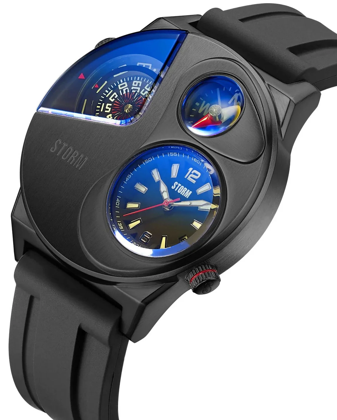 Storm Navitrek Rubber Slate Blue Watch - Image 3
