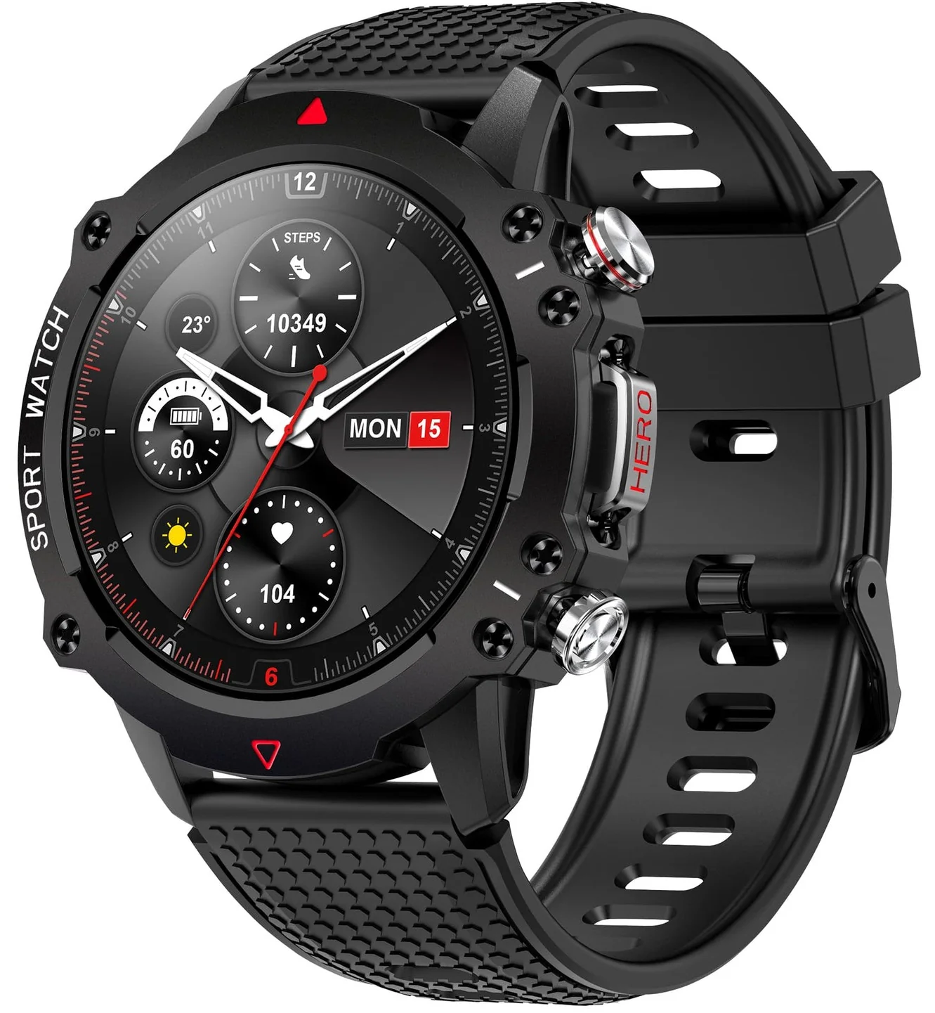 Storm S-HERO Smart Black Watch - Image 2